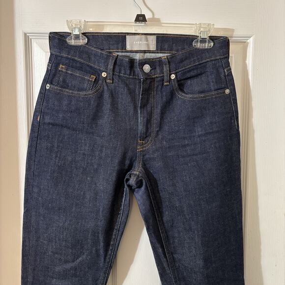Everlane Dark Wash Ankle Jeans Size 27 - Picture 3 of 7